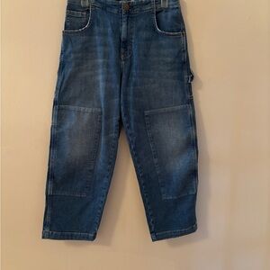 Current/Elliott Relaxed Fit Blue Jeans